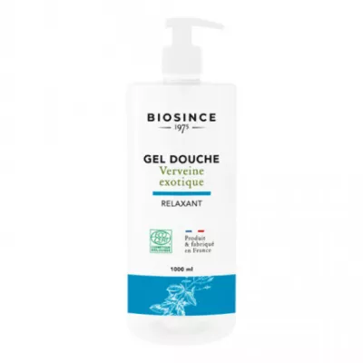 Biosince gel de duș organic relaxant pentru corp și păr cu verbină exotică * 1000 ml