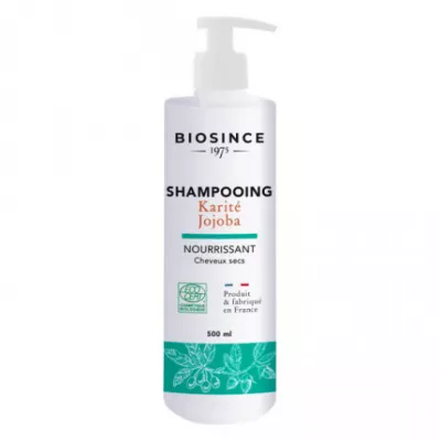 Biosince șampon organic nutritiv cu jojoba și unt de shea * 500 ml
