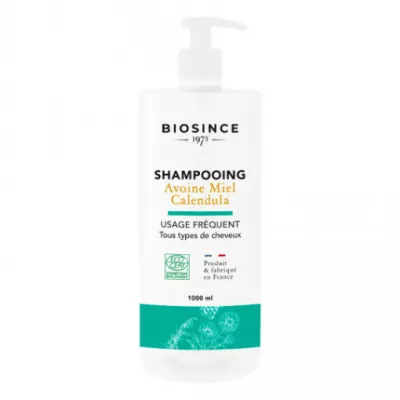 Biosince șampon organic pentru utilizare frecventă cu miere și gălbenele * 500 ml