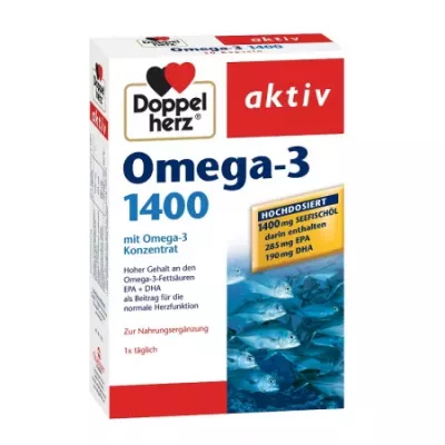 Doppelherz Aktiv Omega 3 1400 mg * 30 capsule