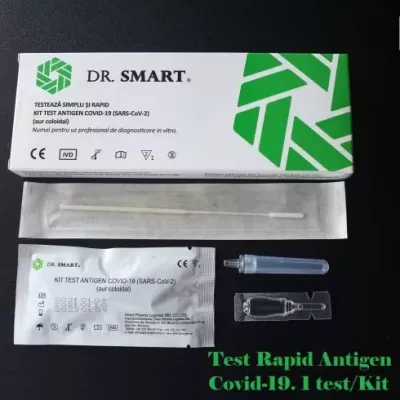 Dr. Smart test rapid antigen Covid-19 kit * 1 bucată