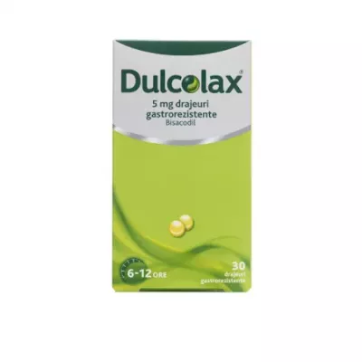 Dulcolax 5 mg * 30 drajeuri gastrorezistente