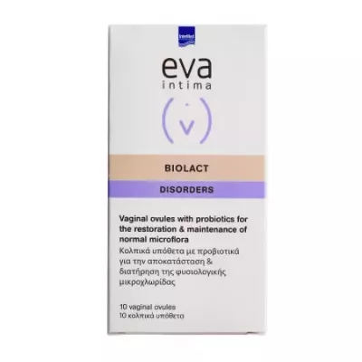 Eva intima Biolact ovule vaginale cu probiotice * 10 ovule vaginale