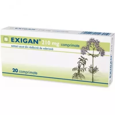 Exigan 210 mg * 20 comprimate