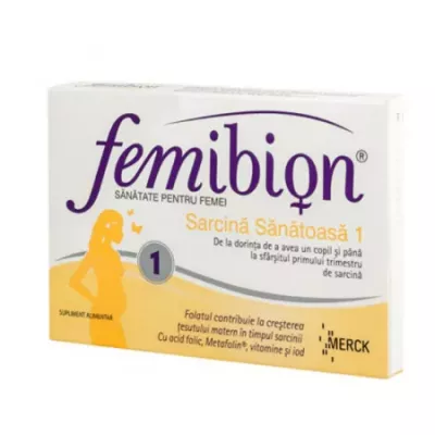 Femibion 1 sarcina sanatoasa * 28 comprimate