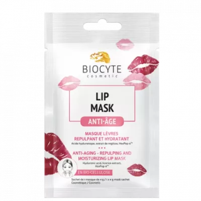 Biocyte masca hidratanta cu efect anti-riduri pentru buze * 1 bucata