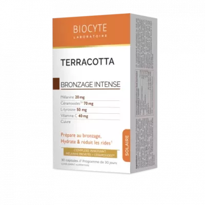 Biocyte Terracotta cocktail complex de plante efect autobronzant Terracotta Bronz Intens * 30 capsule