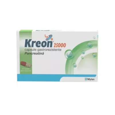Kreon 25000 * 20 capsule gastrorezistente