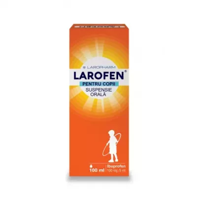Larofen pentru copii 100 mg/5ml suspensie orală * 100 ml