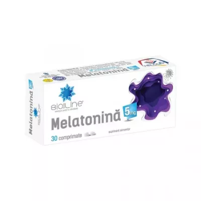Melatonină 5 mg * 30 comprimate