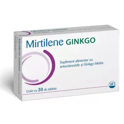 Mirtilene Ginko * 30 tablete