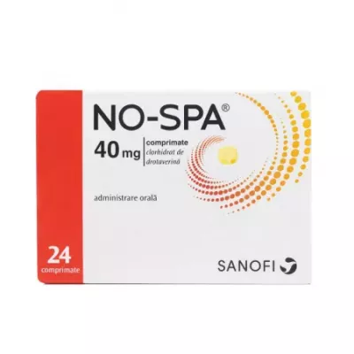 No-Spa 40 mg * 24 comprimate