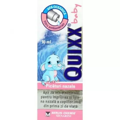 Quixx Baby picături nazale izotonice * 10 ml