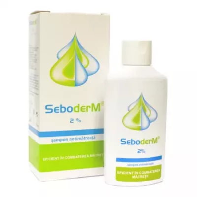Șampon Seboderm cu ketoconazol 2% * 125 ml