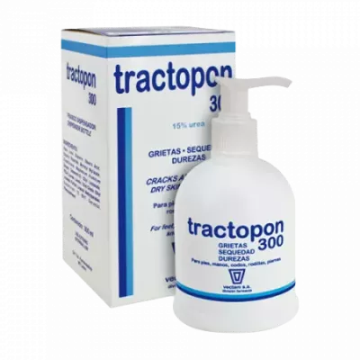 Cremă hidratantă Tractopon dermoactivă cu 15% uree * 300 ml