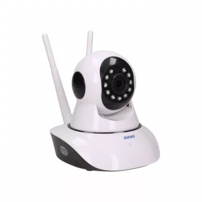 Camera wireless IP ORNO OR-MT-GV-1807, interior, HD, 5V, IP20, vedere de noapte, alb