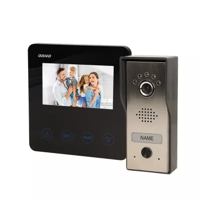 Videointerfon pentru o familie DUX ORNO OR-VID-MT-1050, color, monitor ultra-slim LCD 4.3