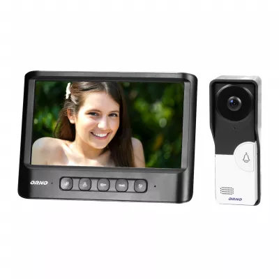 Videointerfon pentru o familie IMAGO ORNO OR-VID-MC-1059/B, color, monitor ultra-plat LCD 7