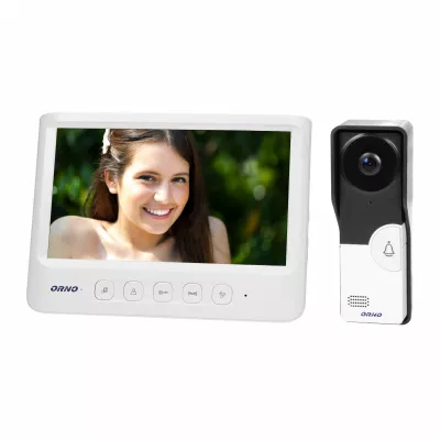 Videointerfon pentru o familie IMAGO ORNO OR-VID-MC-1059/W, color, monitor ultra-plat LCD 7