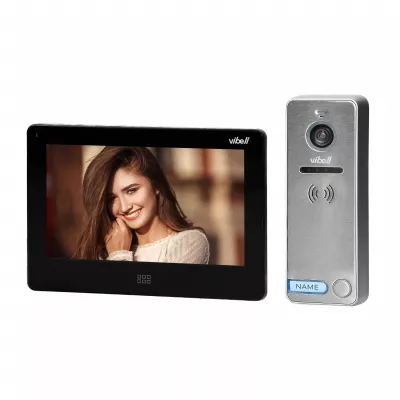 Videointerfon pentru o familie Vibell FELIS MEMO ORNO OR-VID-EX-1060/B, color, monitor plat LCD 7