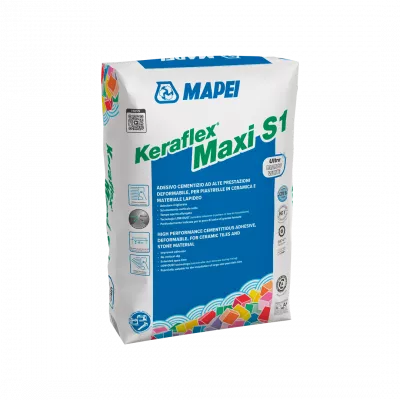 Glet, Mortare, Sape, Tencuieli - ADEZIV KERAFLEX MAXI S1 WHITE 23KG BAGS 1202123 MAPEI, comsport.ro