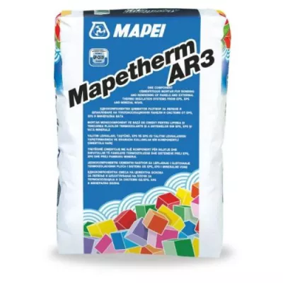 Adezivi  - ADEZIV PT VATA MINERALA MAPETHERM AR3 25 KG2552625 MAPEI 50/PAL, comsport.ro