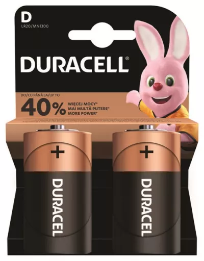 BATERII DURACELL BASIC R20
