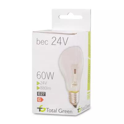 Bec 60W E27 24V