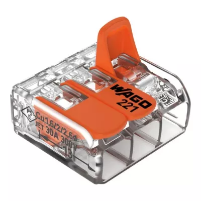 Accesorii electrice - CLEME DOZA WAGO 3 POLI EL0020268, comsport.ro
