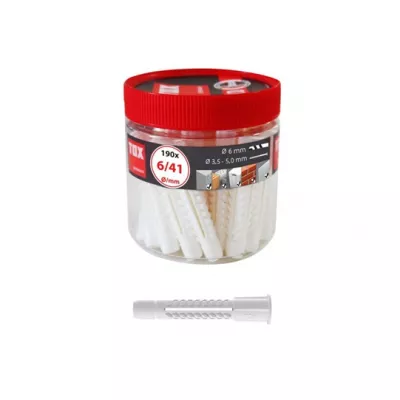 Dibluri  - DIBLU UNIV PLASTIC 6x41 016260031, comsport.ro