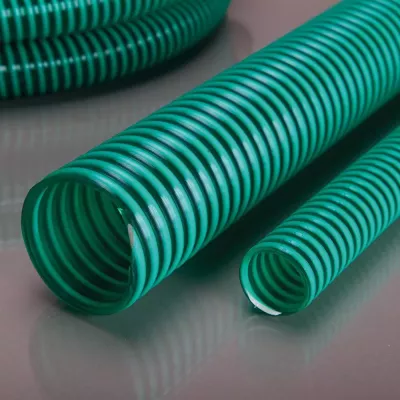 Furtun gradina-accesorii - FURTUN ABS CU SPIRA VERDE PVC 25MM 50M 0520025, comsport.ro