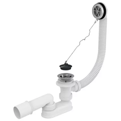 Cabine , cadite de dus si accesori - VENTIL CADA CU PREAPLIN CROMAT ALCA A501, comsport.ro