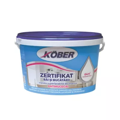 Lavabila, amorsa, coloranti - VOPSEA LAVABILA ZERTIFIKAT BAI 4 L 4110, comsport.ro