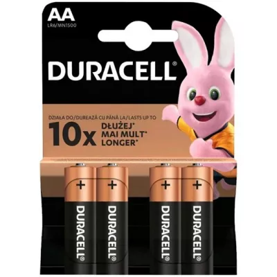 Baterie - BATERIE DURACELL BASIC AAK4, dennver.ro