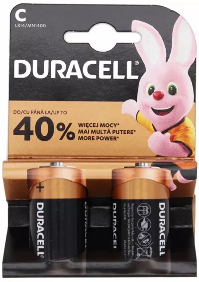Baterie - BATERIE DURACELL BASIC C 2buc, dennver.ro