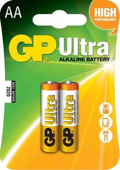 Baterie - BATERIE ULTRA ALCALINA GP15AU BL2, dennver.ro
