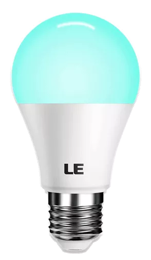 Becuri LED - BEC CU LED A60 E27 9W 230V LUMINA RGB WELL, dennver.ro