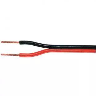 Cabluri electrice si media - CABLU DIFUZOR ROSU/NEGRU 2x0.35, dennver.ro