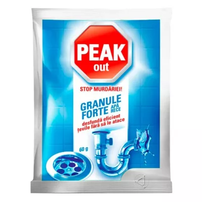 Detergenti - solutiii curatenie - GRANULE FORTE PEAK OUT APA RECE 60GR, dennver.ro