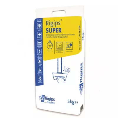 Adeziv - pasta imbinare Gips Carton - IPSOS RIGIPS SUPER 5 Kg, dennver.ro