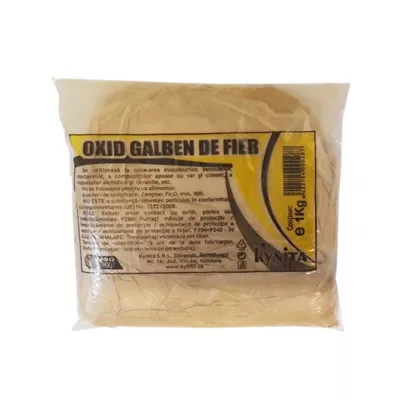  Oxid de fier  - OXID GALBEN 1 KG, dennver.ro