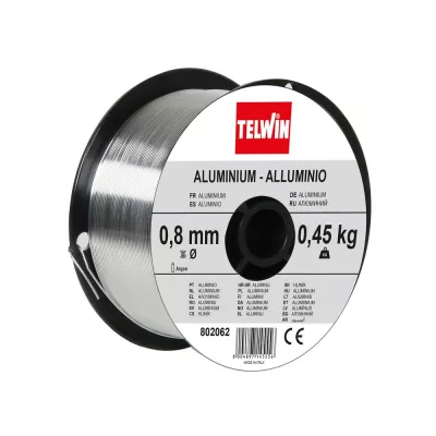 Sarma sudura aluminiu AlMg5 Telwin 0.8 mm rola 0.45 kg