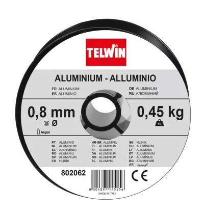 Sarma sudura aluminiu AlMg5 Telwin 0.8 mm rola 0.45 kg