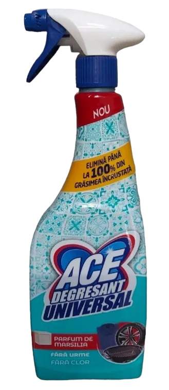 Detergenti ambient - ACE UNIVERSAL DETERGENT SPRAY 550 ML CU PARFUM DE MARSILIA, deterlife.ro