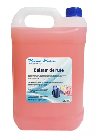 Detergent si balsam rufe - BALSAM RUFE 5L ROSU, deterlife.ro