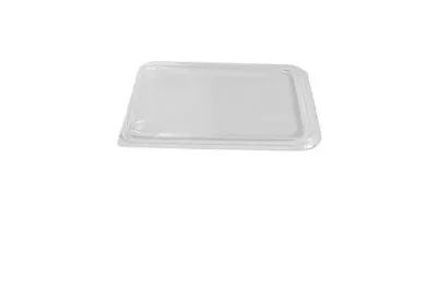 Caserole PET si PP - CAPAC PET TRANSPARENT PT. TAVITE MENIU 227x178x45 NEGRE PP 50 BUC/SET, deterlife.ro