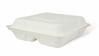 Caserole trestie de zahar - CASEROLA BIO 2 COMPARTIMENTE 50 BUC/ SET WFMB 2, deterlife.ro