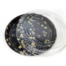 CASEROLA CU CAPAC R27 ROTUNDA PT.SUSHI 27.5 CM DIAMETRU 50 BUC/SET