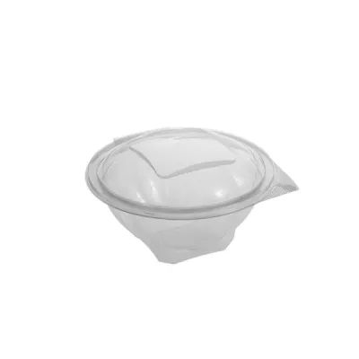 Caserole PET si PP - CASEROLA ROTUNDA CU CAPAC ATASAT  DB 500 CC PET 70 BUC SET, deterlife.ro