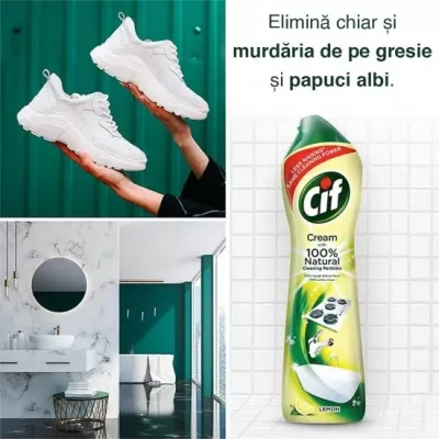 Detergenti bucatarie - CIF CREMA PENTRU CURATAT 500 ML, deterlife.ro